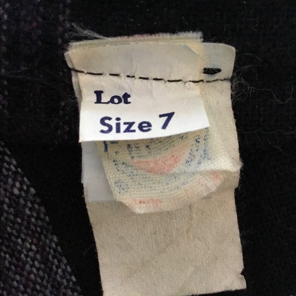 Vintage 70's Plaid Wool Blend Pleated Skirt - Picture 8 of 8